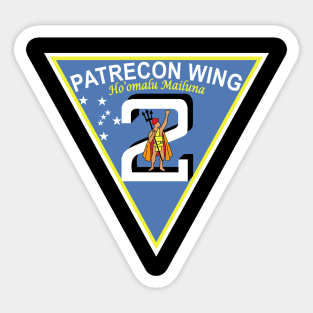Patrol and Reconnaissance Wing Two wo Txt Sticker